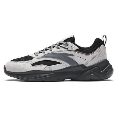Chao Bai Gz Abrasion Resistant Breathable Low Top Casual Shoes Women's Gray Black 122348812-3
