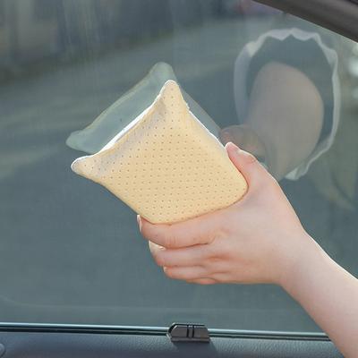 1 Stück Auto Windschutzscheibenreiniger Fenster Entfeuchter Schwämme für Fahrzeugspiegel Glas Auto Detaillierung Reinigung Außenwäsche Auto