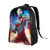 Ultramans Backpack  Male Polyester Travel Backpacks Large Fun High School Bags Rucksack