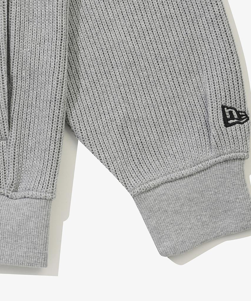 New Era [Black Label] Zip-Up Jacket Heather Grey 14954697