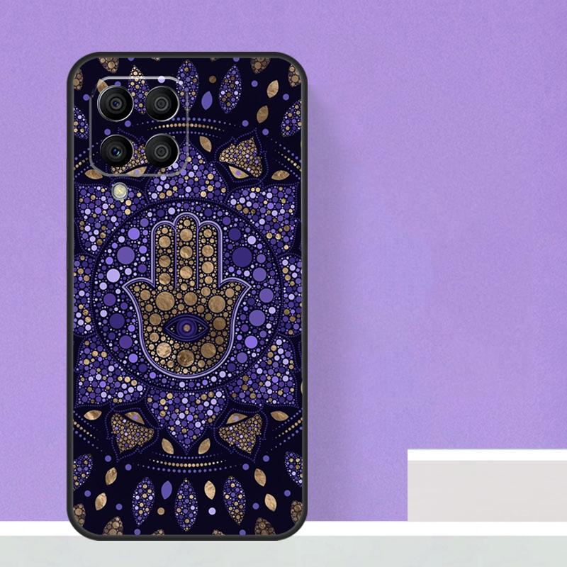 Hamsa Hand of Fatima Case For Samsung Galaxy M31 M16 M36 M56 M33 M53 M13 M12 M32 M52 M20 M15 M55 M14 M35 M34 M54
