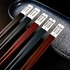 5 Pairs Japanese Style Panda Pattern Chopsticks Set Non-Slip Chopsticks Dishwasher Safe for Home Restaurant Sushi Chopsticks