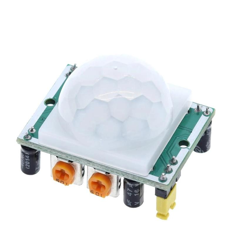 2PCS PIR Sensor HC-SR501 Adjust IR Pyroelectric Infrared Motion Detector Module For Raspberry Pi Sensing Human Bod