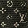 Great LOUIS VUITTON Scarf Escalp Logomania Shine With fringe wool Women M75833 Used