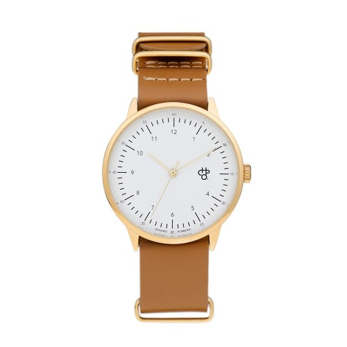 

ДЕШЕВЫЕ Золотые часы Harold (Золотой/Белый/Коричневый) [Официальный импорт]