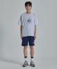PAPERBOY County Short Sleeve T-Shirt - White Melange