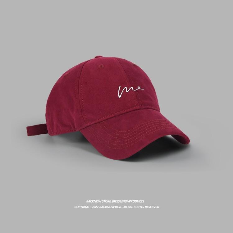 Baseball Cap For Men Women With Embroidered Letters Casual Sunshade Adjustable Cotton Hat