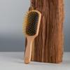 Paddle Golden 24K Scalp Beautiful Shiny Ahara/YUAN Brush, Comb, Plated, Comb, Luxury, Hair,