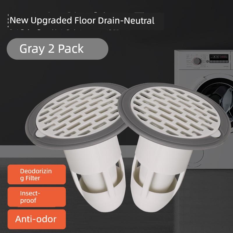 Floor Drain Odor Preventer Toilet Sewer Anti-Odor Plug Sealing Cover Downcomer Insect-Proof Deodorant Handy Gadget X