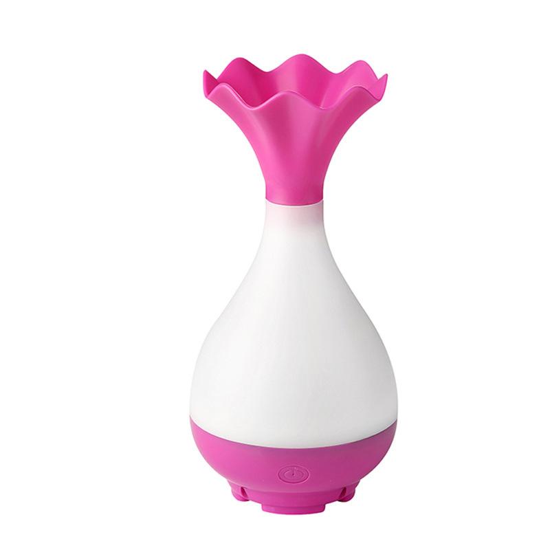 

Usb Air Humidifier Ultrasonic Essential Oil Diffuser Led Light Gift Purifier рожевий
