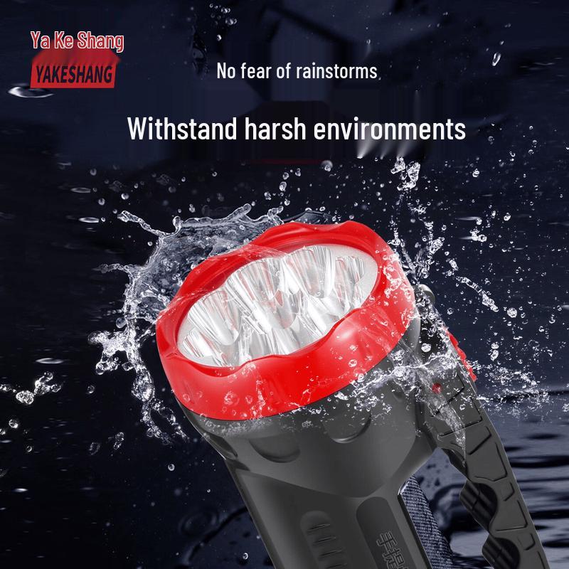 High-Power LED Emergency Handheld Searchlight