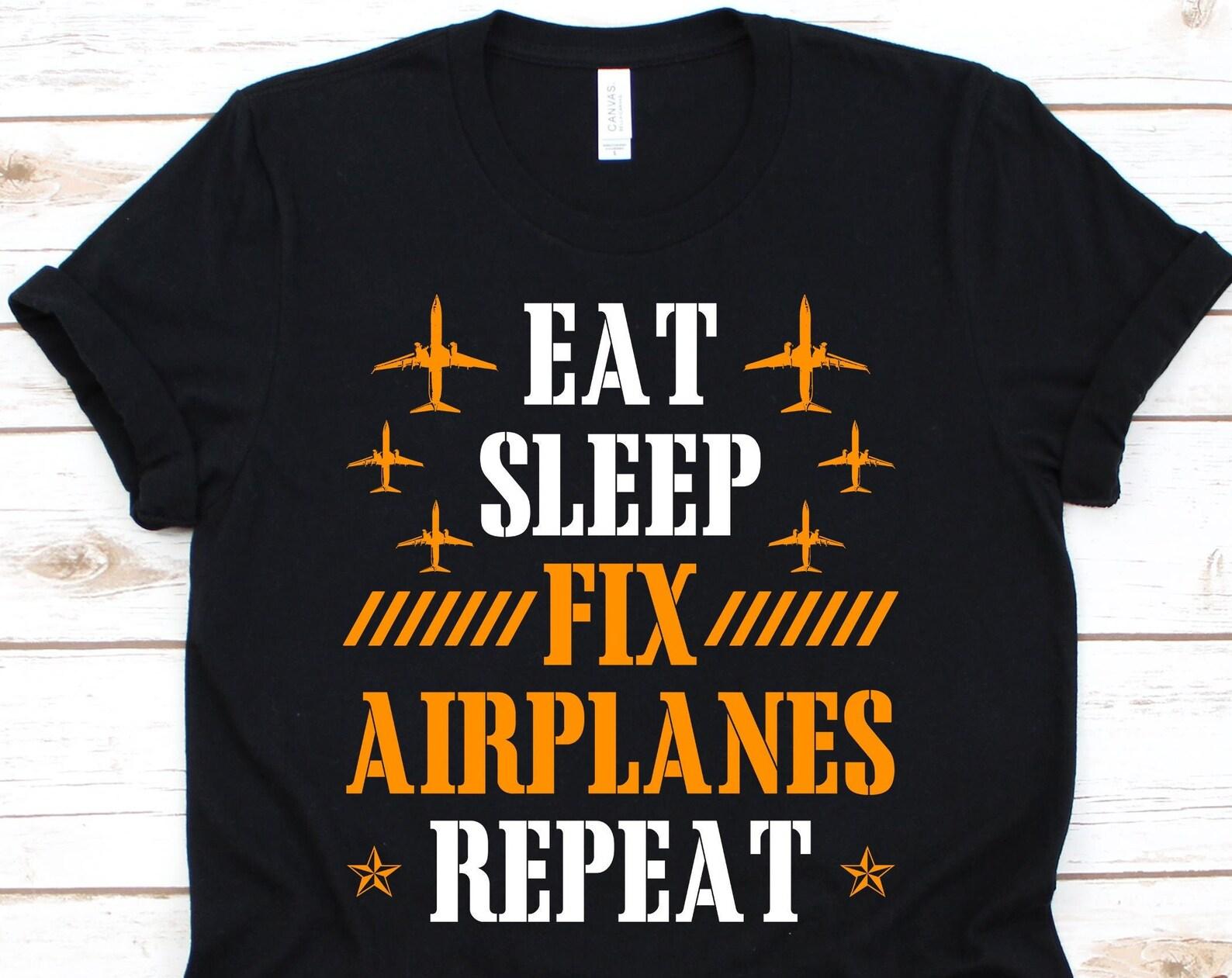 Aircraft Mechanic T Shirt, Aircraft Mechanic Shirt, Aviator Gift, Airplane Shirt, Plane Shirt, Pilot, Airplane 2XL