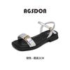 Augustine Sandals Women's 2025 New Summer Platform Outer Wear Fashion Beautiful Cool Slippers Sports Beach Shoes