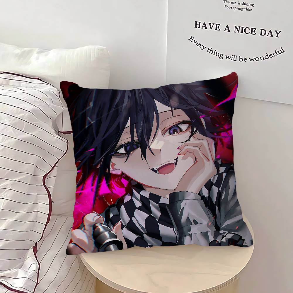 Kokichi Oma Cushion Cover Pillow Cover Decor Pillowcase Printed Cushion Case For Couch