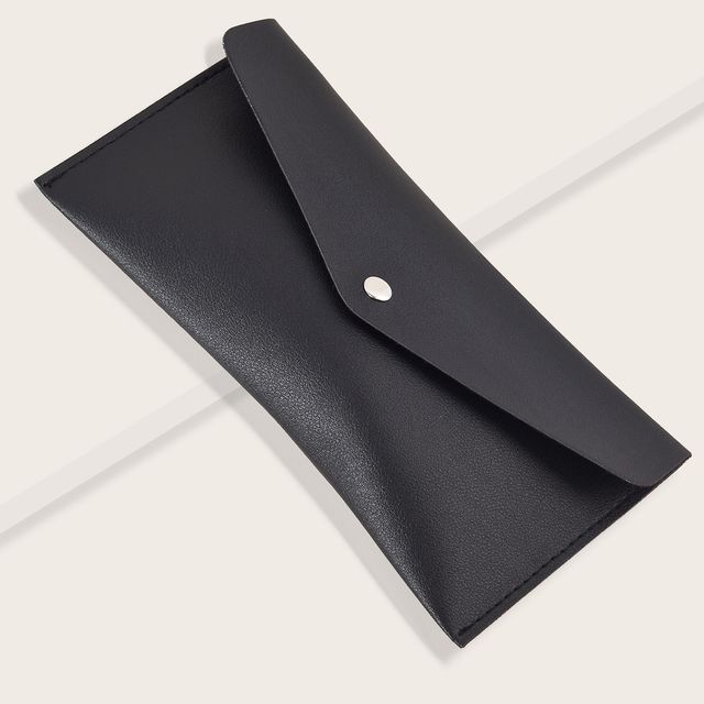 Strich der Schönheit - Kosmetikpinseltasche aus Kunstleder