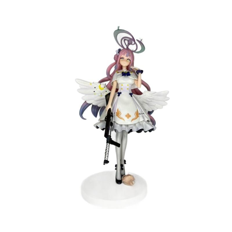 New 26cm  Arrival 26cm Blue Archive Adorable Anime Figure Haru Tomoe Cute Model Toy For Halloween Gift Collectible Gk Plaything