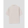 SHIFT.G Half Zipup Polo Beige