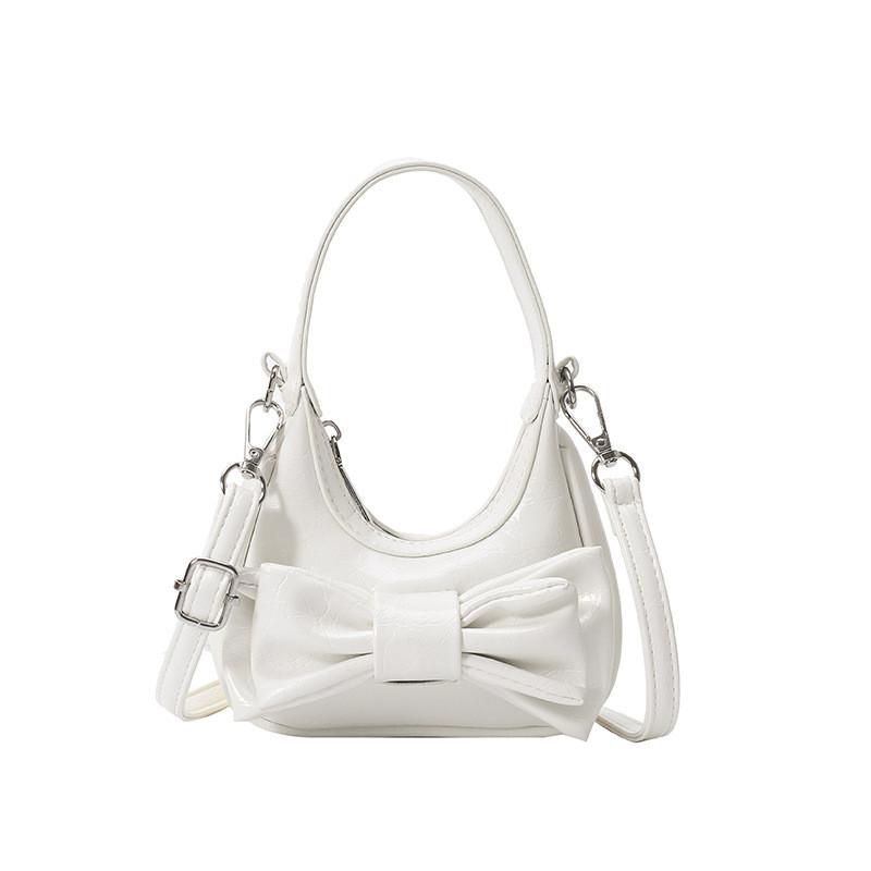 Kinderen Meisjes Vlinder Strik Mini Crossbody Tas Met Synthetisch Leer Voor Dagelijks Gebruik