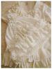 Lolita Blouse Princess Long Round Milky Lolita Ruffle Princess Perfect for Tea Gothic Gothic Blouse Shirt [cnstone] Shirt, Sleeves, Sleeves, Collar,