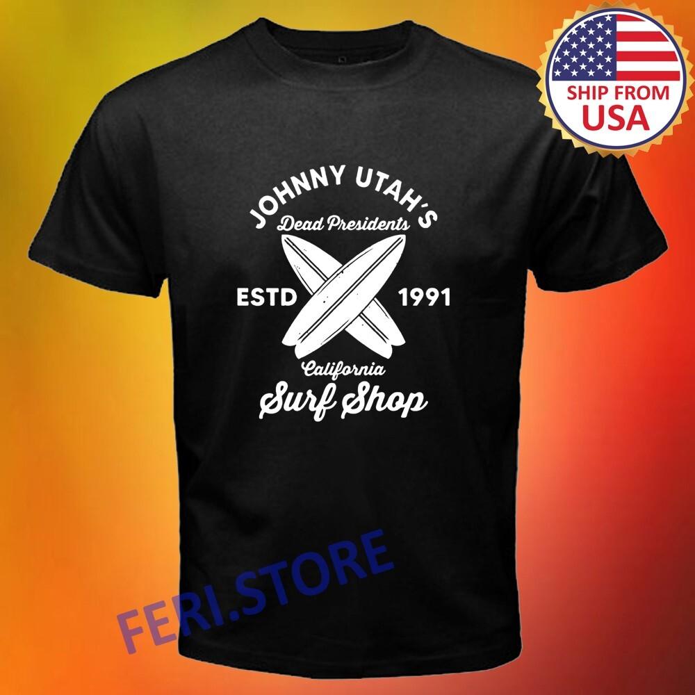 

Point Break Patrick Swayze Johnny Utah Men s Black Size S-3XL S