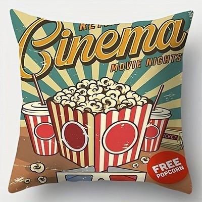 Vintage FoodThemed Pillow Covers For Fun Pattern Cushion Cover Suitable For Sofa Bedroom Car Pillow Cover