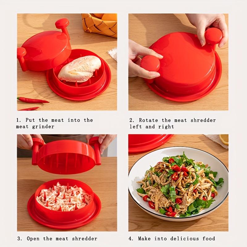 2pcs Chicken Mincer, Shredded Separator, Household Chicken Breast Slicer, Beef Tracer and Meat Tear Kitchen Accessories