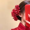 Fairy Flower Hair Stick Bohemian Bride Hair Accessories Elegant Chinese Style Side Clip  Bridesmaid