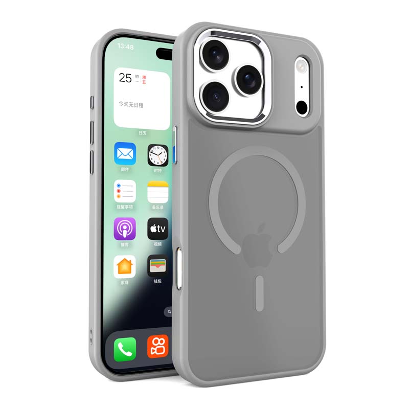 Skin Feel Matte Magnetic Magsafe Phone Case for IPhone 17 17Air 16 15 113 Pro Max Wireless Charge Hybrid Shockproof Hard Back Cover