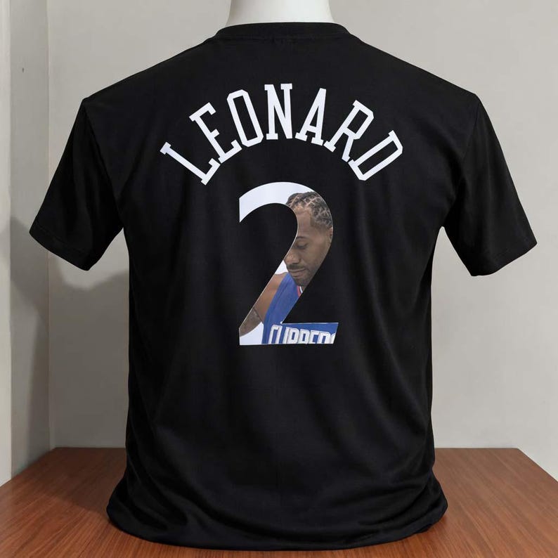 kawhi leonard la clippers cartoon shirt 3XL