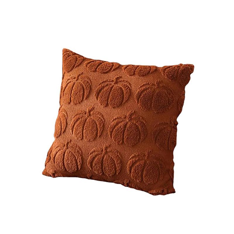 

Осенние наволочки Осенние украшения Осенние оранжевые тыквенные наволочки Мягкий плюшевый чехол для диванной подушки из искусственного меха и шерсти коричневый