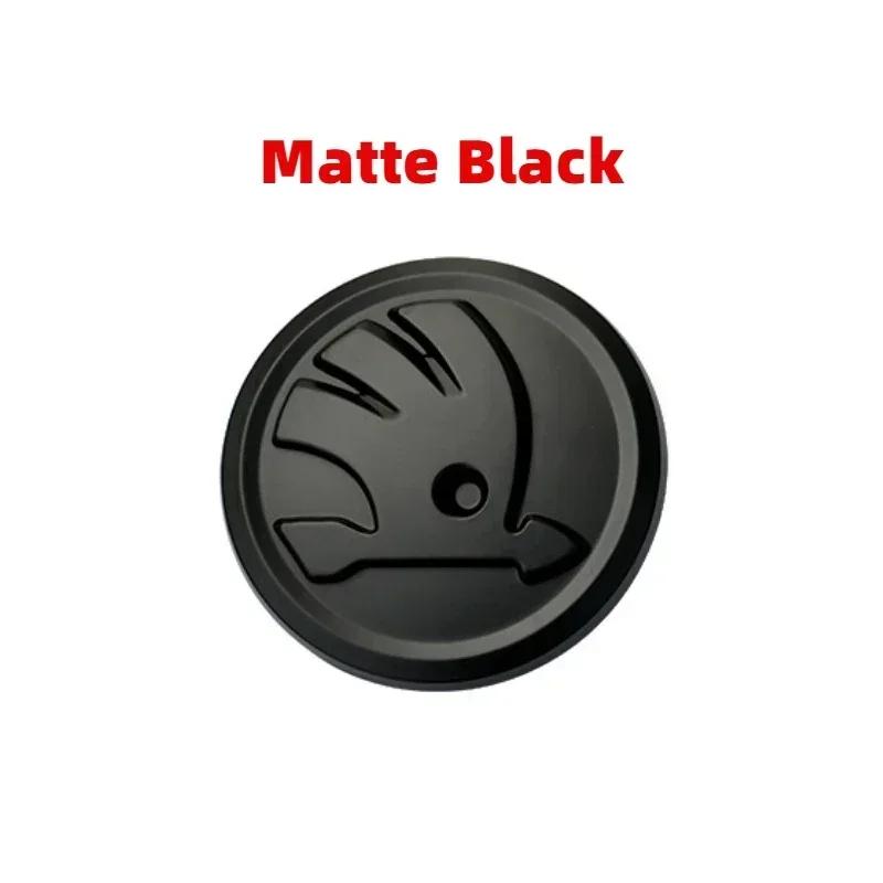 REKP5 ABS Car Front Hood Cover Emblem Sticker for Skoda Octavia Rapid Kodiaq Karoq Kamiq Superb Rapid Spaceback Auto Badge Accessories