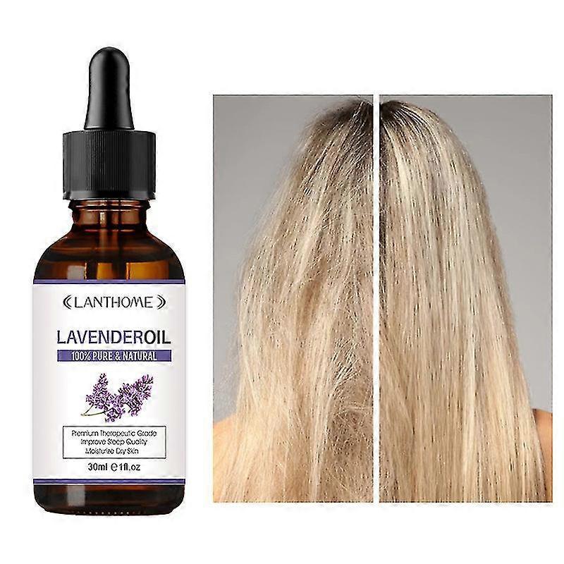 3 Stück Lavendel ätherisches Öl Feuchtigkeitsspendendes und nährendes Schlaföl Lavendelöl 30ml