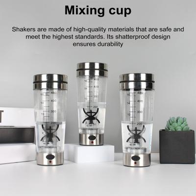 500ml automatická míchací nádoba Vysokorychlostní elektrický proteinový šejkr na mléko Yam Powder Shaker Láhev Přenosný mixér mixér Láhev na vodu Dárek k narozeninám
