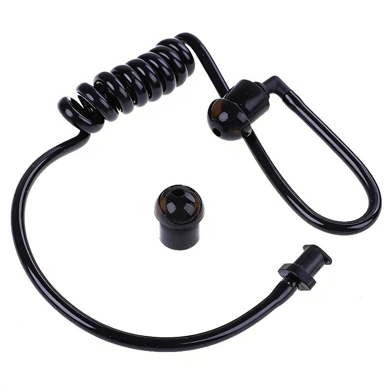 1 Set Mobile Phone/Walkie-Talkie Headsets Detachable Air Components Air Tube Diy Accessories Radiation-Free