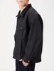 Lee Outerwear Oversized Storm Rider Denim Black Size S [Official] Jacket, Men's, Denim,