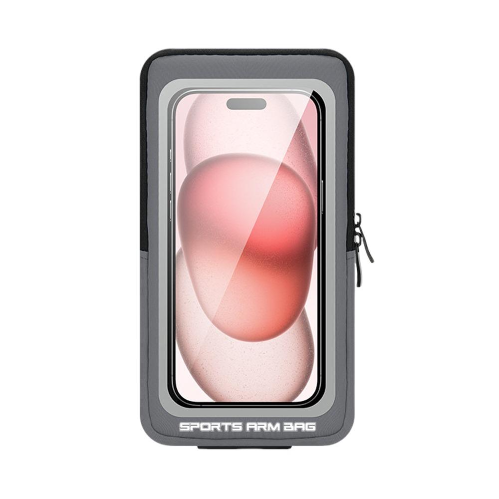 

Водонепроникна спортивна сумка на зап ястя Еластична сумка через плече для телефону Портативна сумка на руку Для вулиці Wrist Bag-Grey