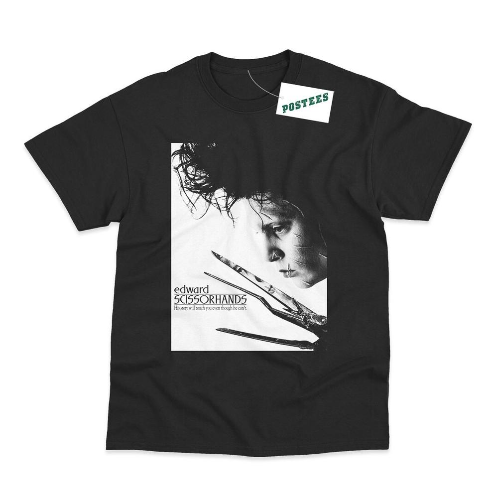 

His Story Inspired by Edward Scissorhands Direct To Garment Printed T-Shirt S