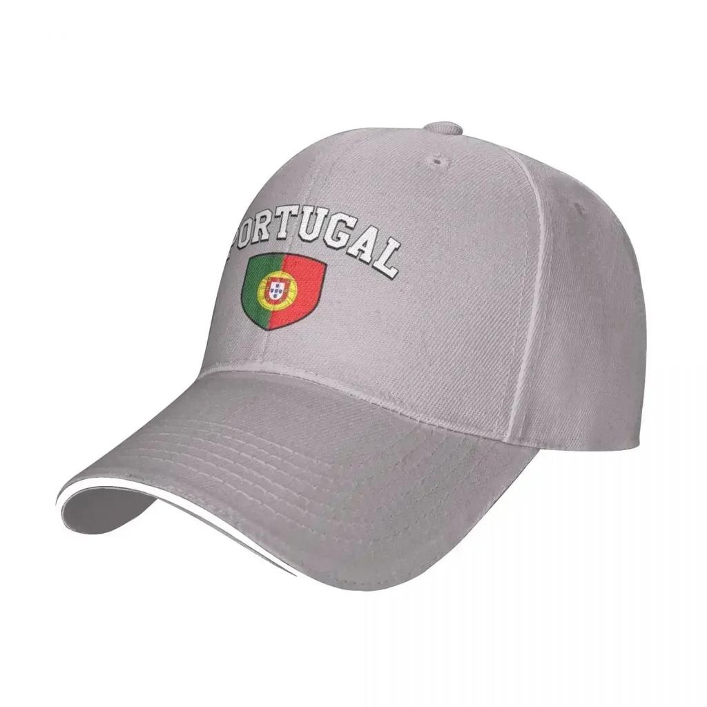 Portugal Supporters Flag Coat Of Arms Camping Baseball Caps Unisex High-end FeUnisex Beach Sunscreen Hat Snapback Cap