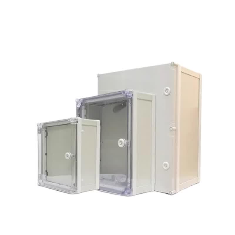 Plastic Distribution Box with Transparent Door