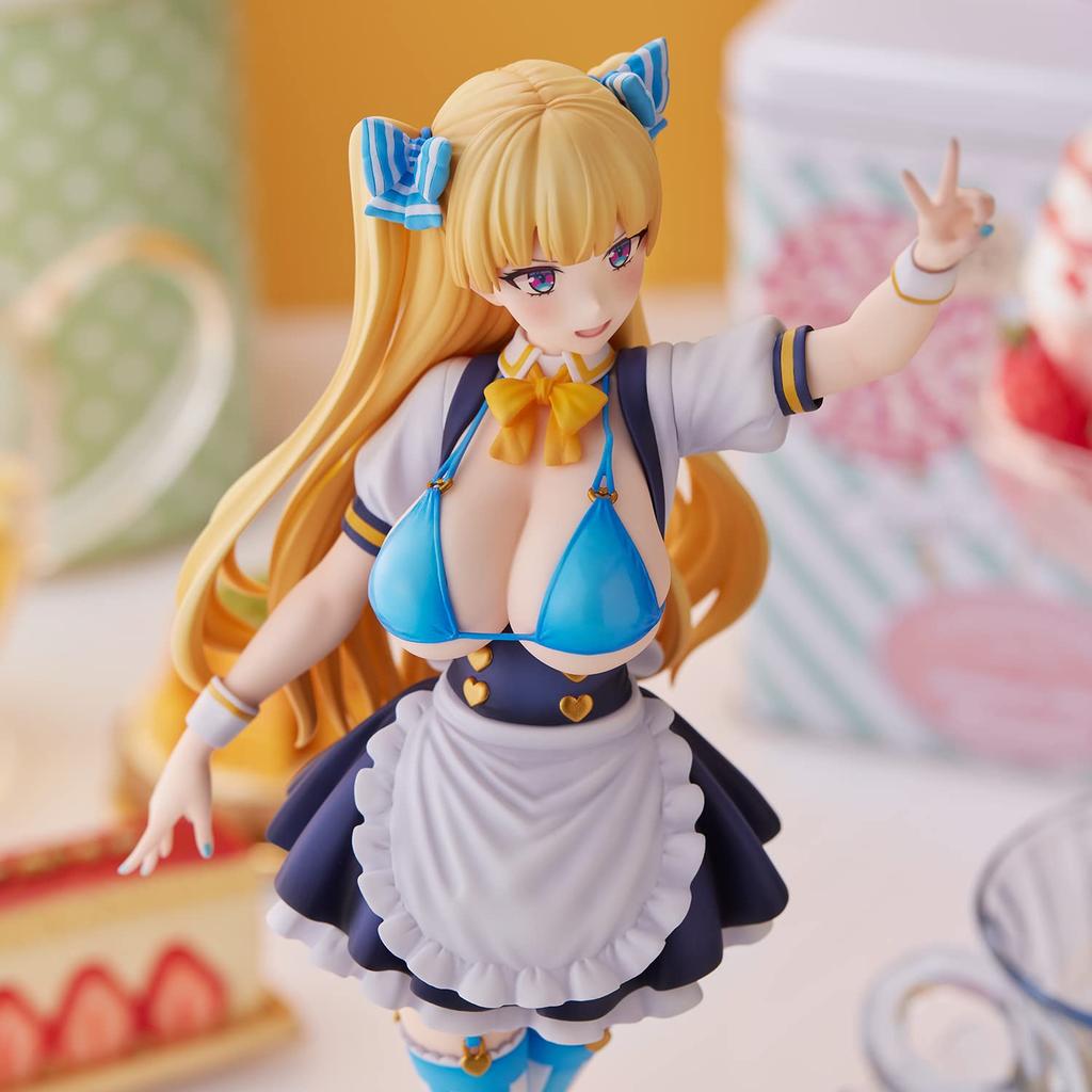 Michihas Illustration Bell PVC ABS Komplettfigur "Lina Roll-chan" Nicht-Maßstab & Vorgemalt