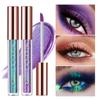 10 Colors Glitter Liquid Eyeshadow Chameleon Metallic Eyeshadow Longer-Lasting Holographic Eye Looks
