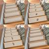 Non-Slip Stair Treads Washable Home Steps Protective Mat Creative Stair Carpet  Pets Safe