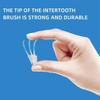 Soft Rubber Teeth Cleaning Tools Dental Cleaning Between Teeth Toothbrush Oral Hygiene Care Tools 150Pcs Box Interdental Brush