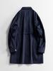 Men's Mid-Length Trench Coat 2025: New Spring/Autumn Casual Loose Plus Size Jacket