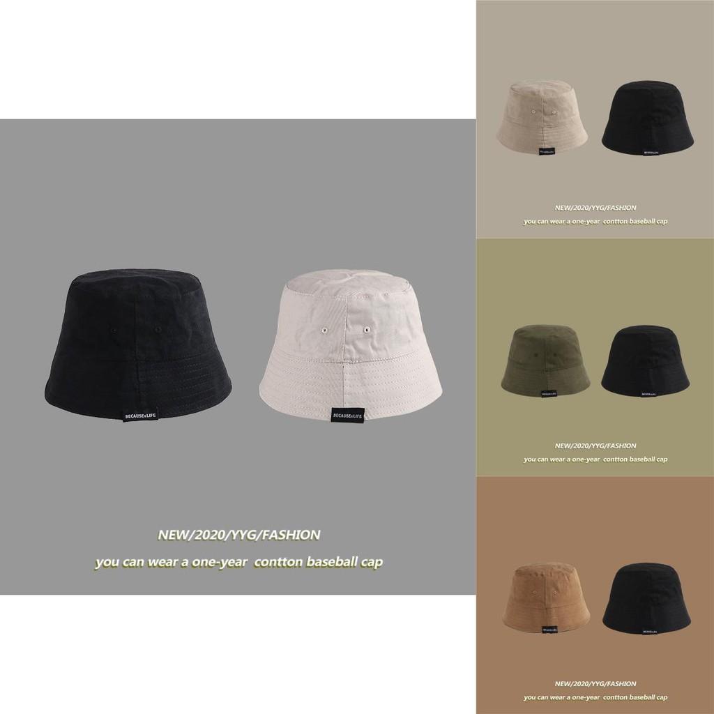 Trendy Black Fisherman Hat Breathable Windproof Summer Bucket Hat For Men And Women