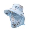Summer Outdoor Sports Sun Hat Detachable Dome Sunshade Pastoral Style Tea Cap
