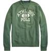 Polo FW25 Letter Print Washed Vintage Pullover Crewneck Long Sleeve Sweatshirt Men Sweatshirt Green MNPOKNI16821172-300