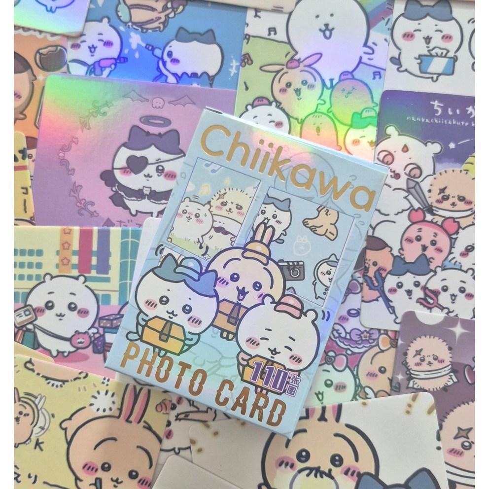 

[Канцтовары Ttungchine] Милый набор фотокарточек Chiikawa (55 карт)