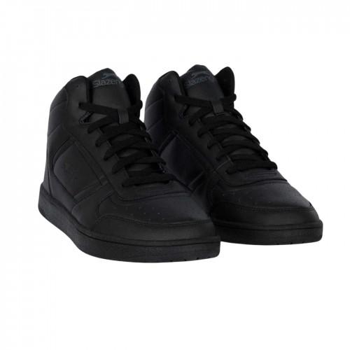 Slazenger Mens Tower Leather High Top Trainers