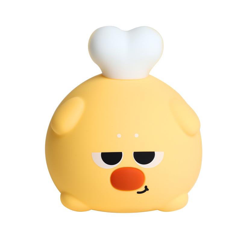 

1 шт. Силиконовый светодиодный ночник, 3 уровня яркости, диммируемый, перезаряжаемый, прикроватная лампа в виде собаки с таймером, для спальни, гостиной 1pcs